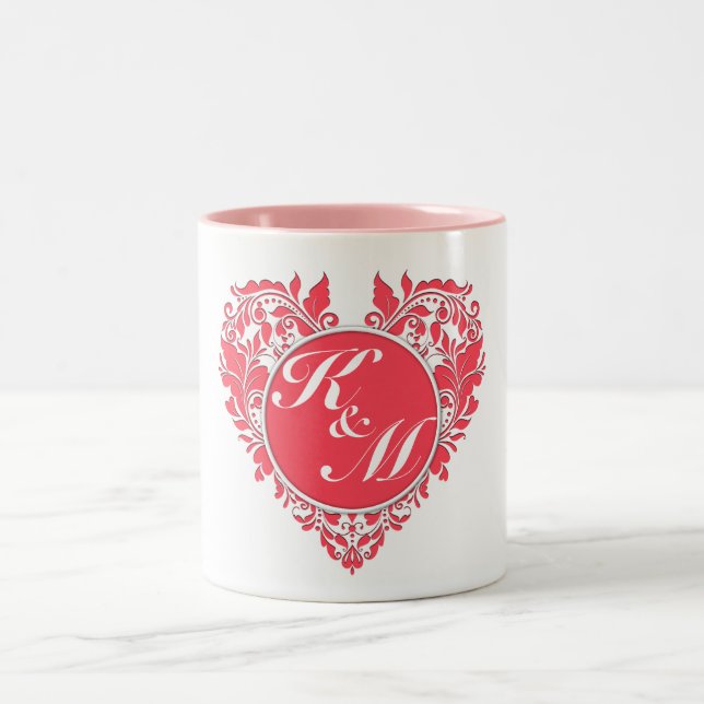 Caneca De Café Em Dois Tons HeartyParty (Centro)