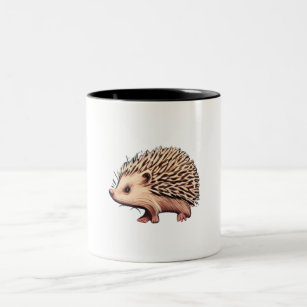 Caneca De Café Em Dois Tons Hedgehog