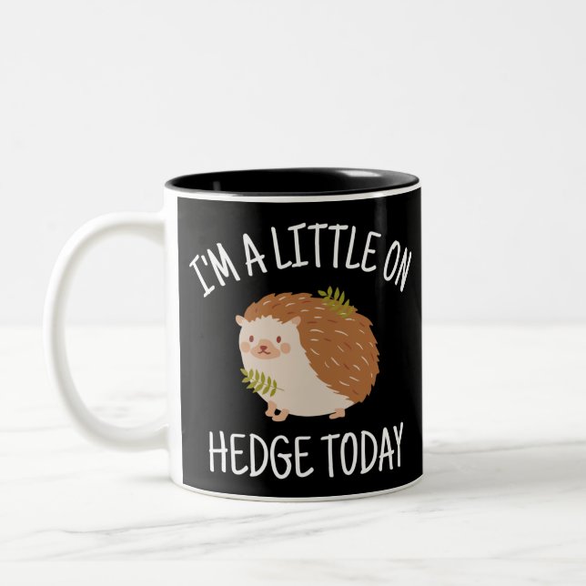 Caneca De Café Em Dois Tons Hedgehog Little em Hedge hoje (Esquerda)