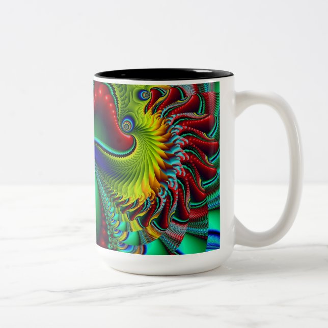 Caneca De Café Em Dois Tons Helter Skelter (Direita)