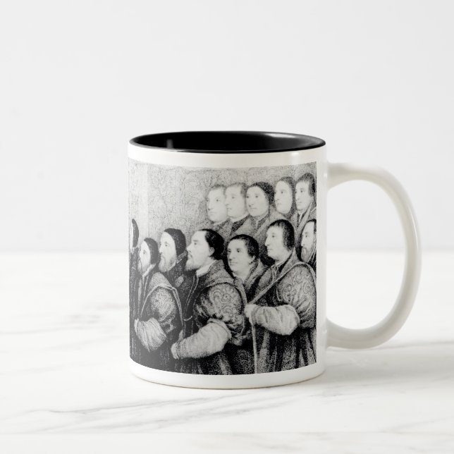 Caneca De Café Em Dois Tons Henry VIII (Direita)