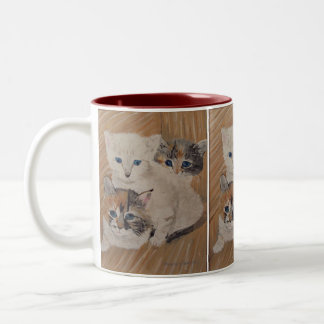Caneca De Café Em Dois Tons Hera, íris & pintura de Dixie