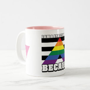 Caneca De Café Em Dois Tons Hetero Aliado Porque
