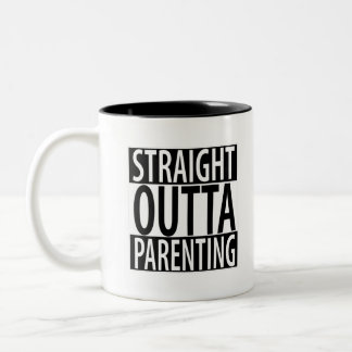 Caneca De Café Em Dois Tons Hetero fora da Parentalidade