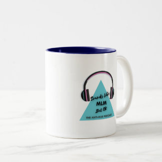 Caneca De Café Em Dois Tons hey o huno, soa como MLM mas aprovado