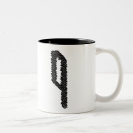 Caneca De Café Em Dois Tons Hieroglífico (2/4)