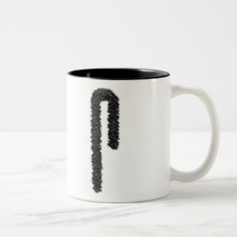 Caneca De Café Em Dois Tons Hieroglífico (3/4)