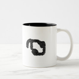 Caneca De Café Em Dois Tons Hieroglífico (4/4)