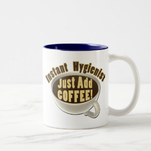 Caneca De Café Em Dois Tons Higienista dental imediato