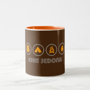 Caneca De Café Em Dois Tons Hike Sedona