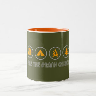 Caneca De Café Em Dois Tons Hike The Frank Church Wilderness Idaho