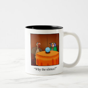 Caneca De Café Em Dois Tons Hillarious Ação de Graças Mug Gift