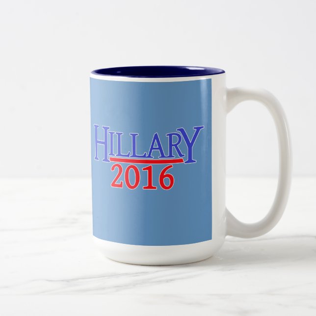 CANECA DE CAFÉ EM DOIS TONS HILLARY 2016 (Direita)