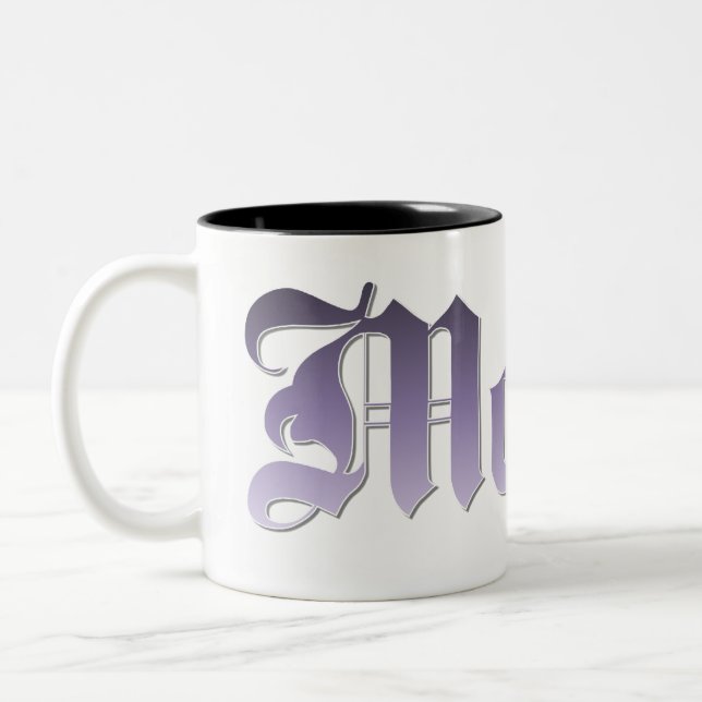 Caneca De Café Em Dois Tons Hip Hop Mãe Mug (Esquerda)