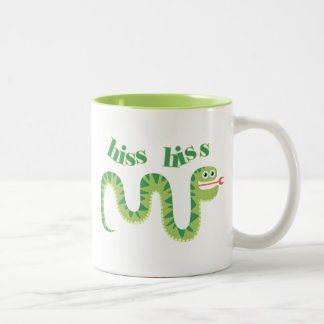 Caneca De Café Em Dois Tons Hiss Hiss Cobra