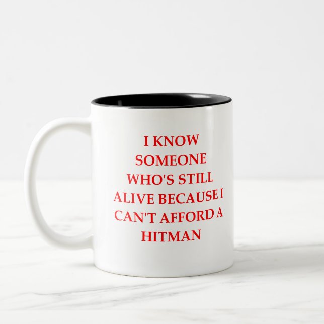 CANECA DE CAFÉ EM DOIS TONS HITMAN (Esquerda)
