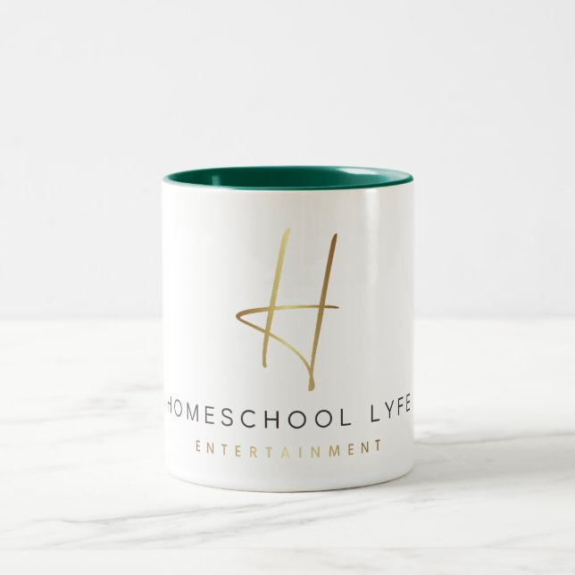 Caneca De Café Em Dois Tons HLE Coffee Mug (Centro)