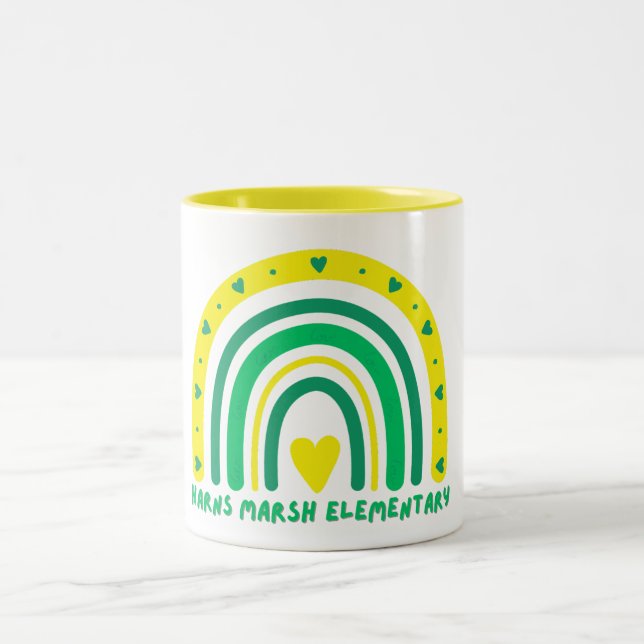 Caneca De Café Em Dois Tons HME Rainbow Mug (Centro)