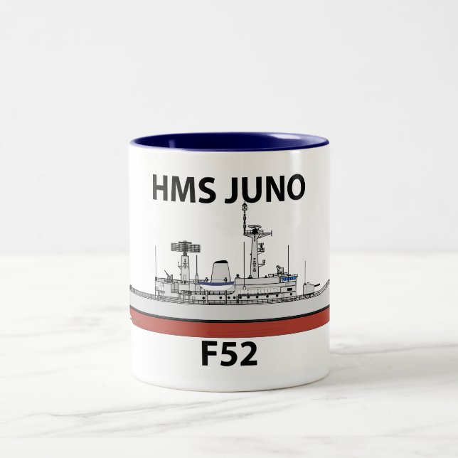 Caneca De Café Em Dois Tons HMS Juno, config. (Centro)