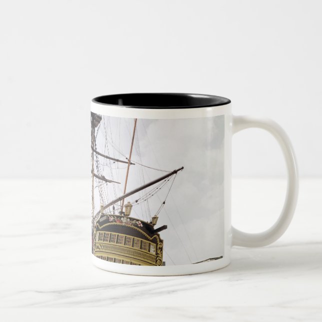 Caneca De Café Em Dois Tons HMS Victory (Direita)