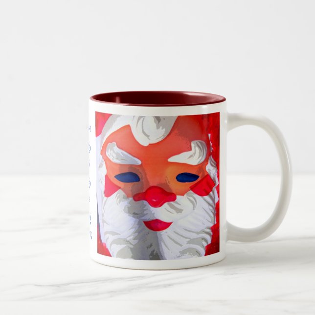Caneca De Café Em Dois Tons Ho Ho Ho (Direita)