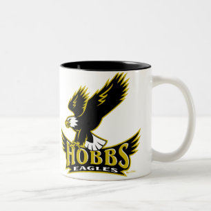 Caneca De Café Em Dois Tons Hobbs Eagles Logotipo Duplo Mug