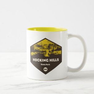 Caneca De Café Em Dois Tons Hocking Colinas State Park, Ohio