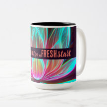 Hoje é uma citação motivacional de início novo do 