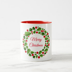 Caneca De Café Em Dois Tons Holiday Mug
