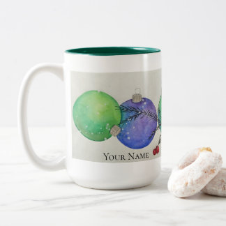Caneca De Café Em Dois Tons Holiday Mug