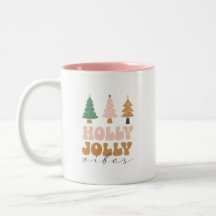 Holly Jolly Natal presente café