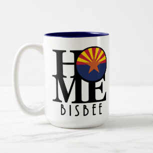 Caneca De Café Em Dois Tons HOME Bisbee 15oz