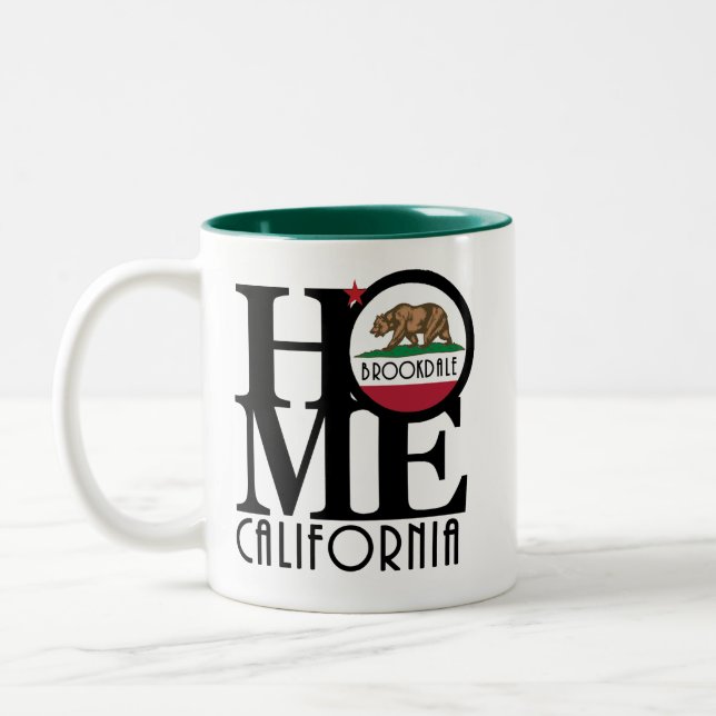 Caneca De Café Em Dois Tons HOME Brookdale 11oz (Esquerda)