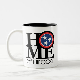 Caneca De Café Em Dois Tons HOME Chattanooga 15oz