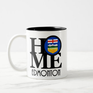 Caneca De Café Em Dois Tons HOME Edmonton Alberta 11oz
