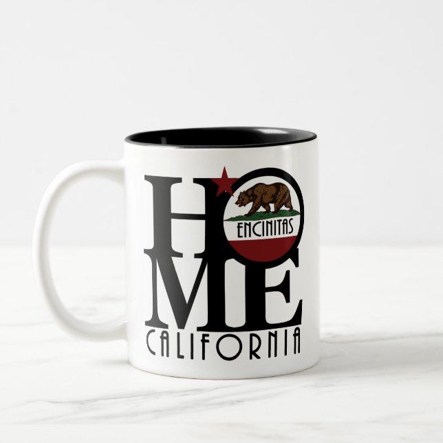 Caneca De Café Em Dois Tons Home Encinitas 11oz Café Mug (Esquerda)