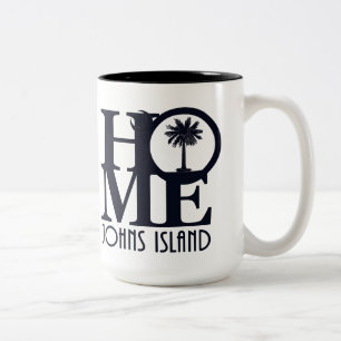 Caneca De Café Em Dois Tons HOME Johns Island SC 15oz