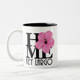 Caneca De Café Em Dois Tons HOME Key Largo 11oz