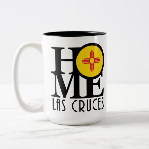 Caneca De Café Em Dois Tons HOME Las Cruces NM 15oz