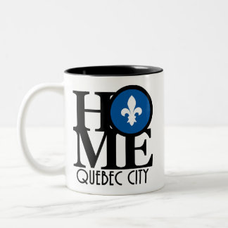Caneca De Café Em Dois Tons HOME Quebec City 11oz