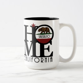 Caneca De Café Em Dois Tons HOME Sausalito 15oz
