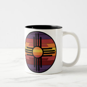 Caneca De Café Em Dois Tons Home Sweet Home Novo México Mug