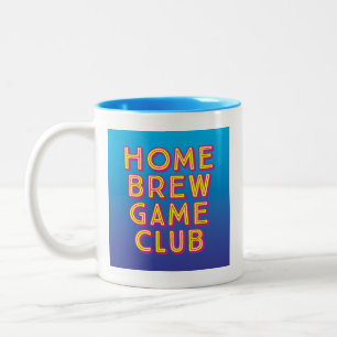 Caneca De Café Em Dois Tons Homebrew Game Mug