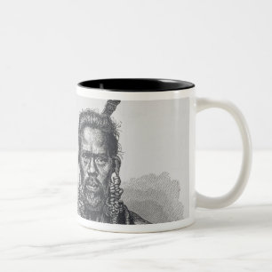 Caneca De Café Em Dois Tons Homem das ilhas de Ruk
