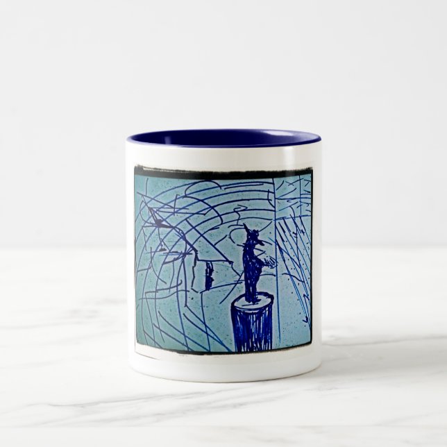 CANECA DE CAFÉ EM DOIS TONS HOMEM-PONTO (Centro)