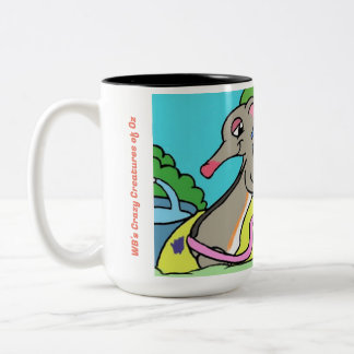 Caneca De Café Em Dois Tons Honey Possum Mug