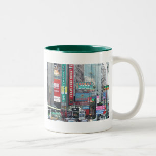 Caneca De Café Em Dois Tons Hong Kong