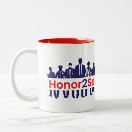 Caneca De Café Em Dois Tons Honor2Serve