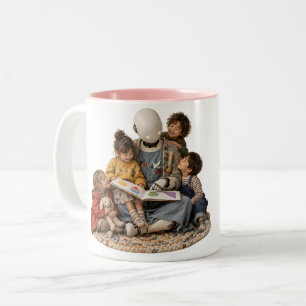Caneca De Café Em Dois Tons Hora da História