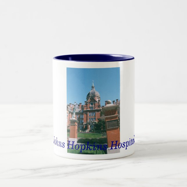 Caneca De Café Em Dois Tons Hospital de Johns Hopkins (Centro)